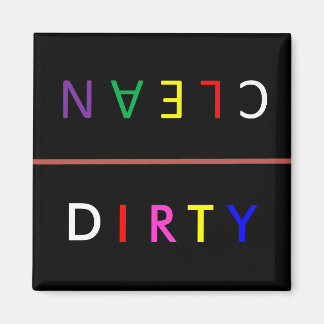 Dirty-Clean Dishwasher magnet