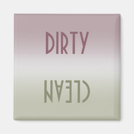 Dirty Clean dishwasher Magnet