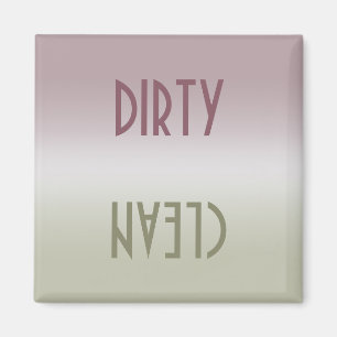 Dirty Clean dishwasher Magnet