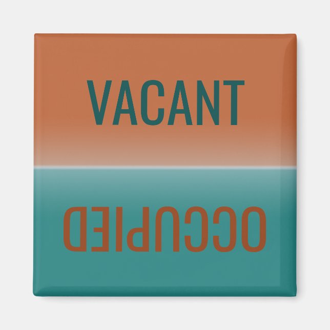 Dirty Clean | Ledig ockupation Magnet (Framsidan)