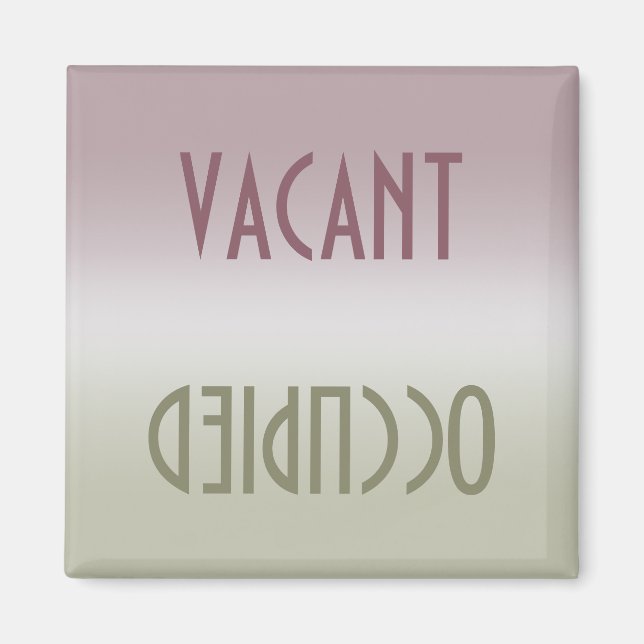Dirty Clean | Ledig ockuperad magnet (Framsidan)
