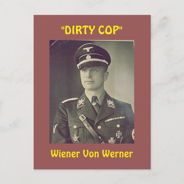 Dirty Cop: Vykort (Framsida)