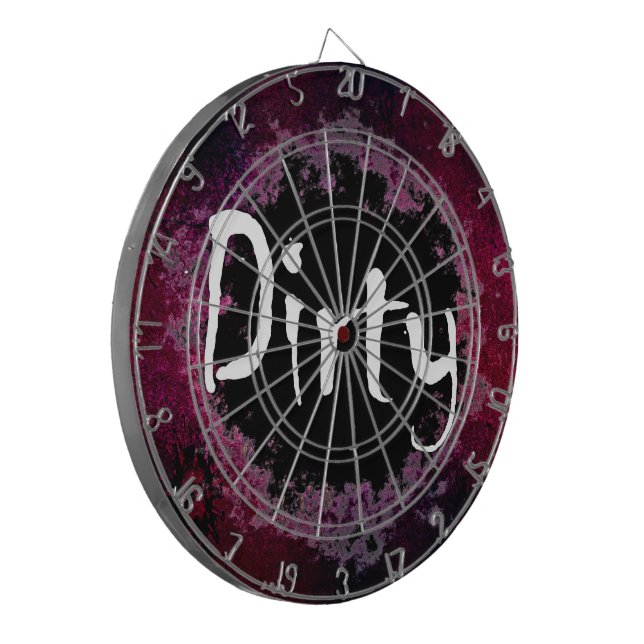 Dirty - dartbord darttavla (Vänstra Framsidan)