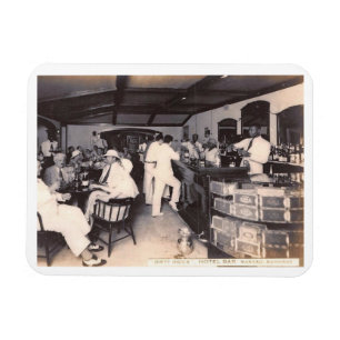 Dirty Dick's Hotel Pub, Nassau, Bahamas Vintage Magnet