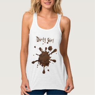 Dirty Girl Thunder_Cove Linne Med Racerback