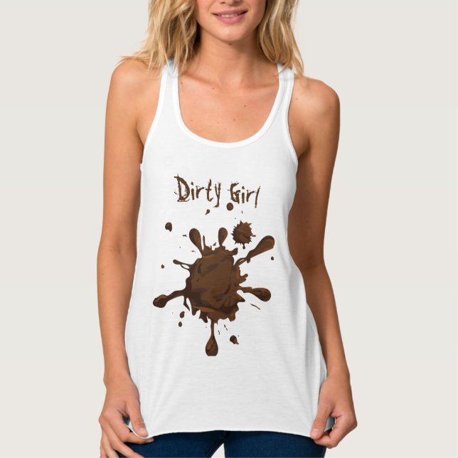 Dirty Girl Thunder_Cove Linne Med Racerback (Framsida)