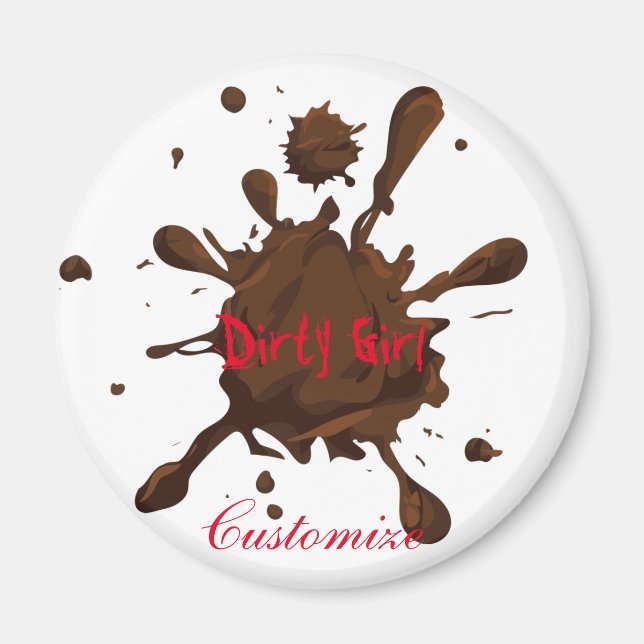 Dirty Girl Thunder_Cove Magnet (Framsidan)