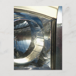 Dirty Lastbil Headlight Vykort