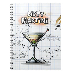 Dirty Martini Anteckningsbok