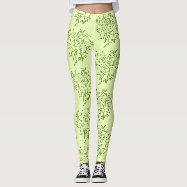 Dirty Martini Babe Leggings (Framsida)