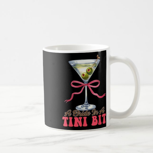 Dirty Martini Bachelorette Möhippa Bow A Bride in  Kaffemugg (Höger)