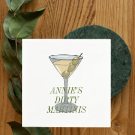 Dirty Martini Pappersservett