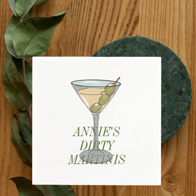 Dirty Martini Pappersservett (Skapare uppladdad)