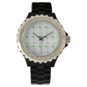Dirty Martini Twist Olive Cocktail Glass Watch Armbandsur