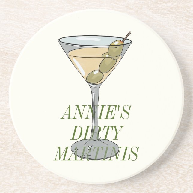 Dirty Martini Underlägg (Framsidan)