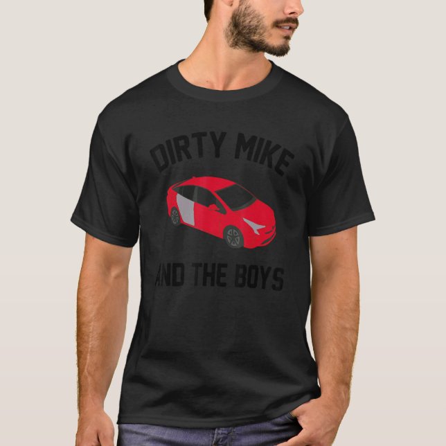 Dirty Mike och Boys Kitchen Hybrid För manar Wo T Shirt (Framsida)