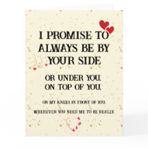 Dirty Naughty-årskort för honom