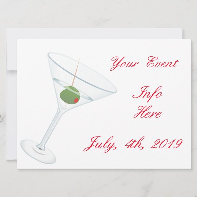 Dirty Olive Martini Thunder_Cove (Framsida)