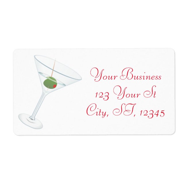 Dirty Olive Martini Thunder_Cove Fraktsedel (Framsidan)