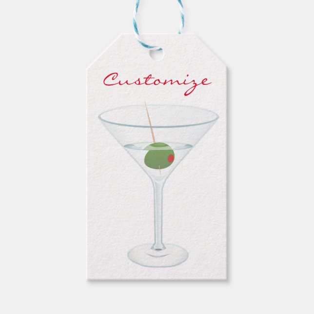 Dirty Olive Martini Thunder_Cove Presentetikett (Framsidan)