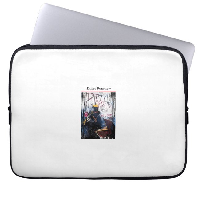 DIRTY POETRY Laptop sleeve (Framsidan)
