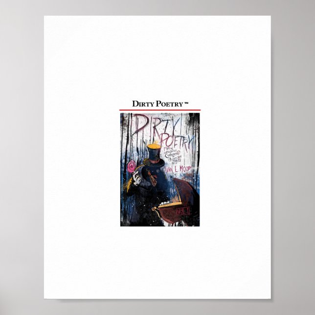DIRTY POETRY Poster (Framsidan)