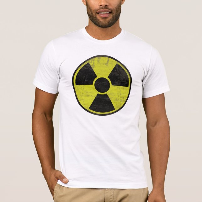 Dirty Radioactive Sign T-shirt (Framsida)
