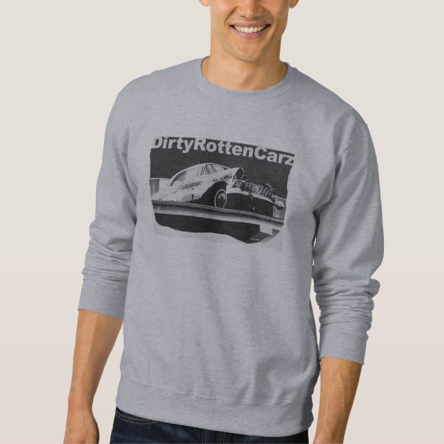 DIRTY ROTTEN CARZ - Sweatshirt (Framsida)
