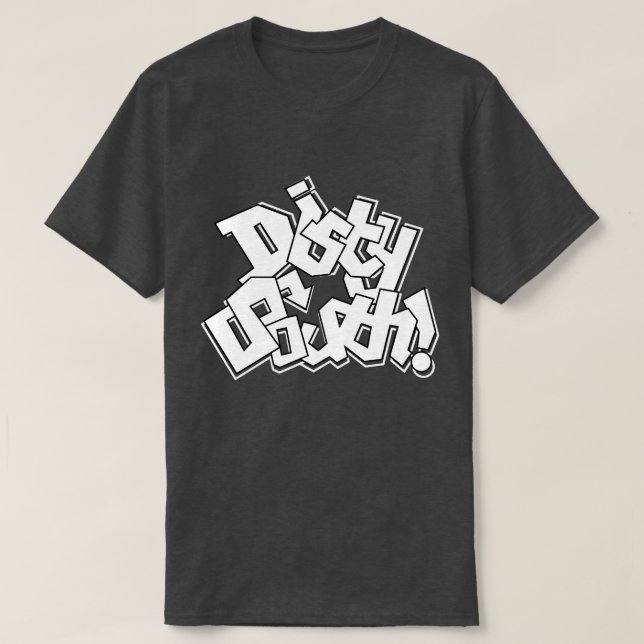 Dirty South Kung i Hip hop T Shirt (Design framsida)