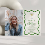 Dirty Thirty Dirty Martini 30års födelsedag Party Inbjudningar<br><div class="desc">Det här är en smutsig 30-Dirty Martini Anpassningsbar Bild Photo 30års födelsedag Party bjudan!</div>