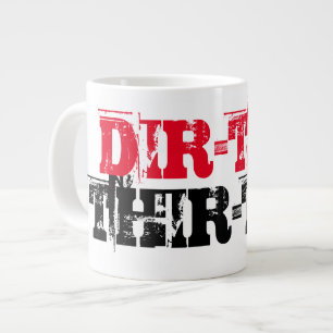 Dirty Thirty Funny 30års födelsedag-presentte mugg Jumbo Mugg
