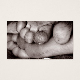 Dirty toes 2013 fickkalender visitkort