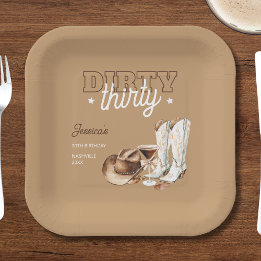 Dirty trettio Westerna Land 30års födelsedag Party