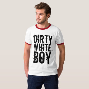DIRTY WHITE BOY 70s/80s T-SHIRTS