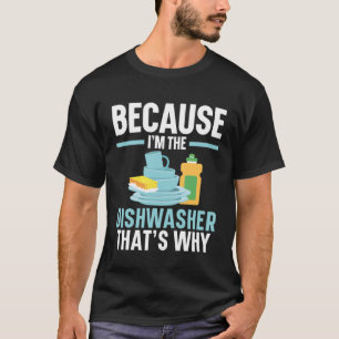 Dis-Dis för Dishwash-jobbproffs, Restaurant Employ T Shirt