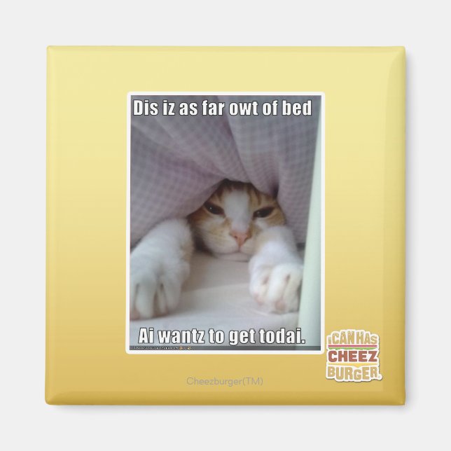 Dis iz till sängs... magnet (Framsidan)