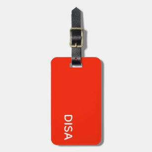 Disa Red färg namn Bagagebricka