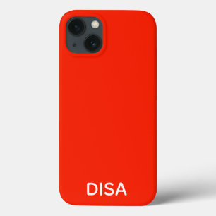 Disa Red färg namn Fodral-Mate iphone case