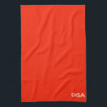 Disa Red färg namn Kökshandduk<br><div class="desc">Disa Red färg namn</div>