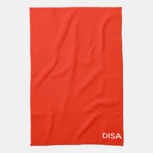 Disa Red färg namn Kökshandduk