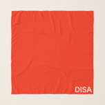 Disa Red färg namn Sjal<br><div class="desc">Disa Red färg namn</div>
