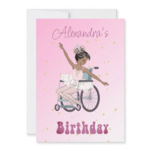 Disability Ballerina African American Girls Birth