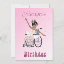 Disability Ballerina African American Girls Birth