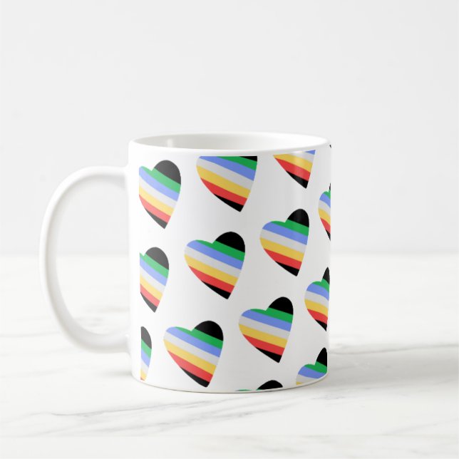 Disability Flag Kaffemugg (Vänster)