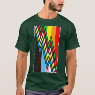 Disability Pride Monte Flagga T Shirt