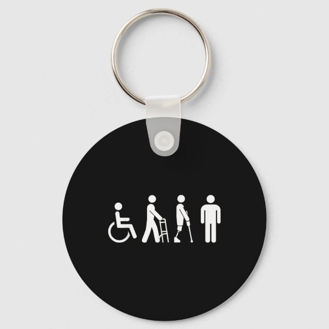 Disability Pride Month Advocate Gift Different Abi Nyckelring (Framsida)
