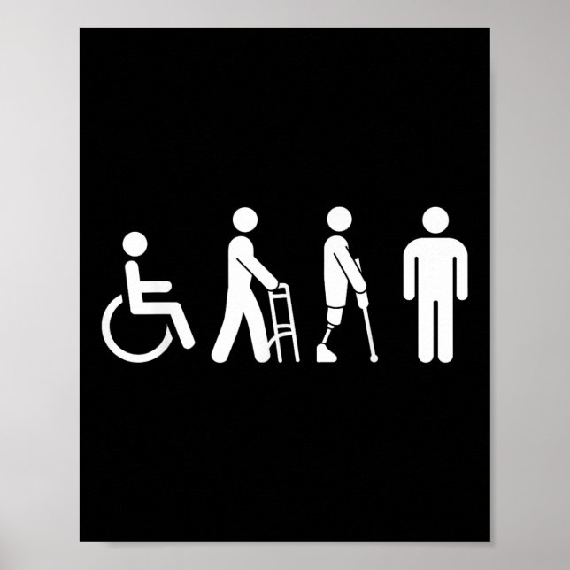 Disability Pride Month Advocate Gift Different Abi Poster (Framsidan)