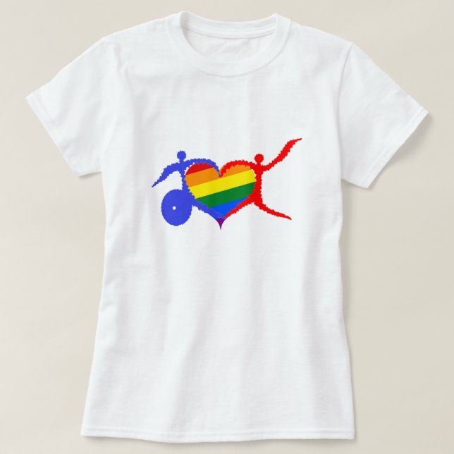Disability Pride Month T Shirt (Design framsida)