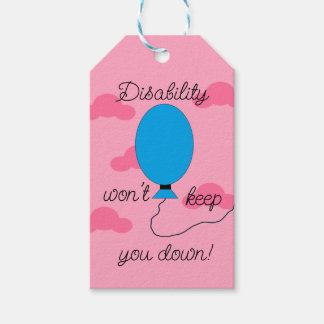 Disability won't Keep You Down: Presentetikett
