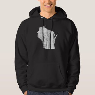 Disaster Wisconsin State-disposition Sweatshirt Med Luva